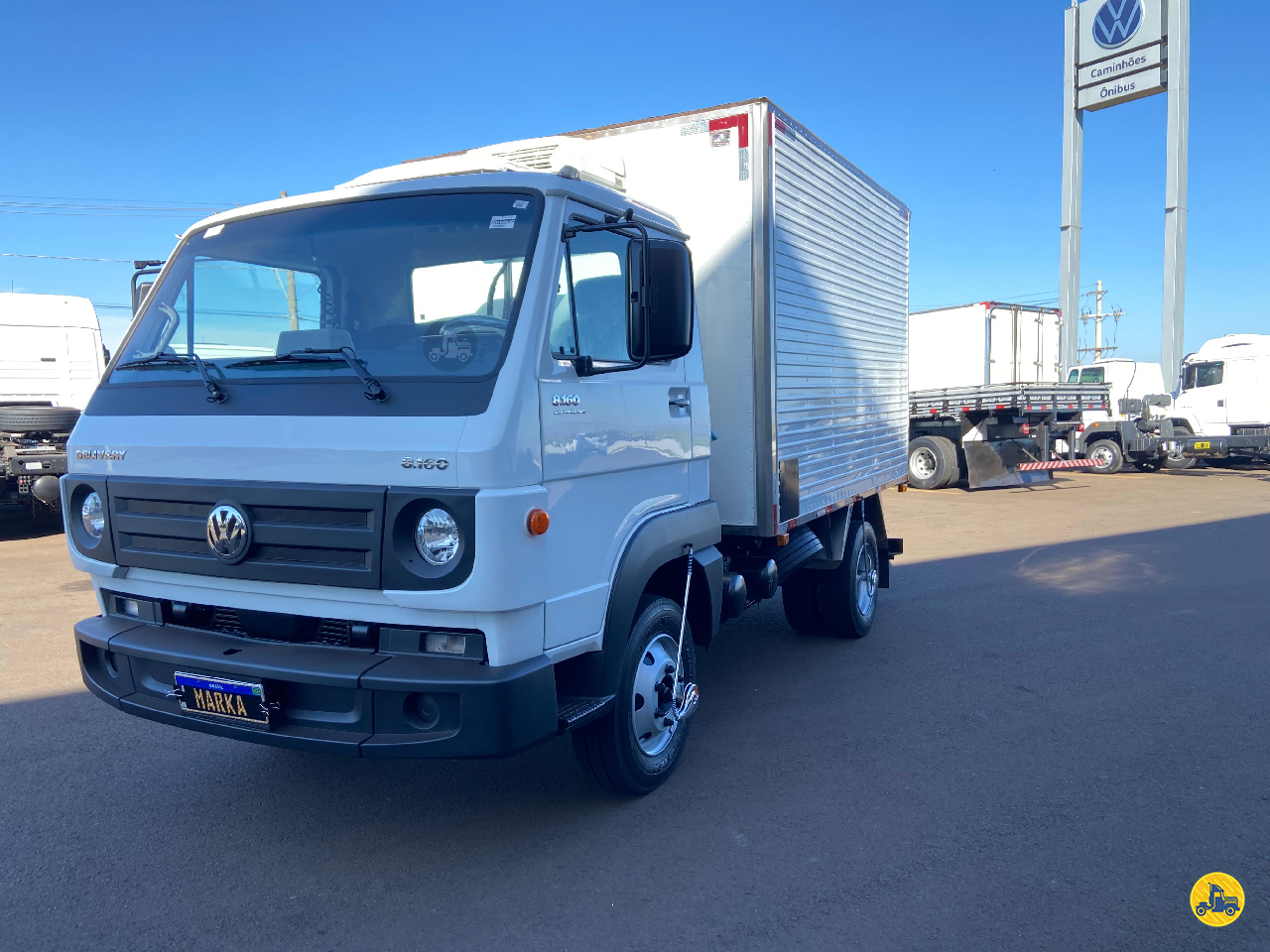 CAMINHAO VOLKSWAGEN VW 8160 Baú Frigorífico 3/4 4x2 Marka Veículos - VW JAU SÃO PAULO SP
